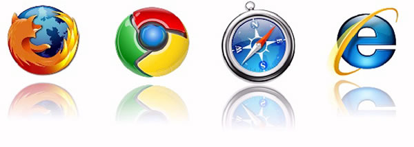Alcuni dei browsers più diffusi